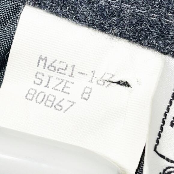 Pendleton Vintage Wool Pleated Charcoal Skirt - Picture 7 of 7